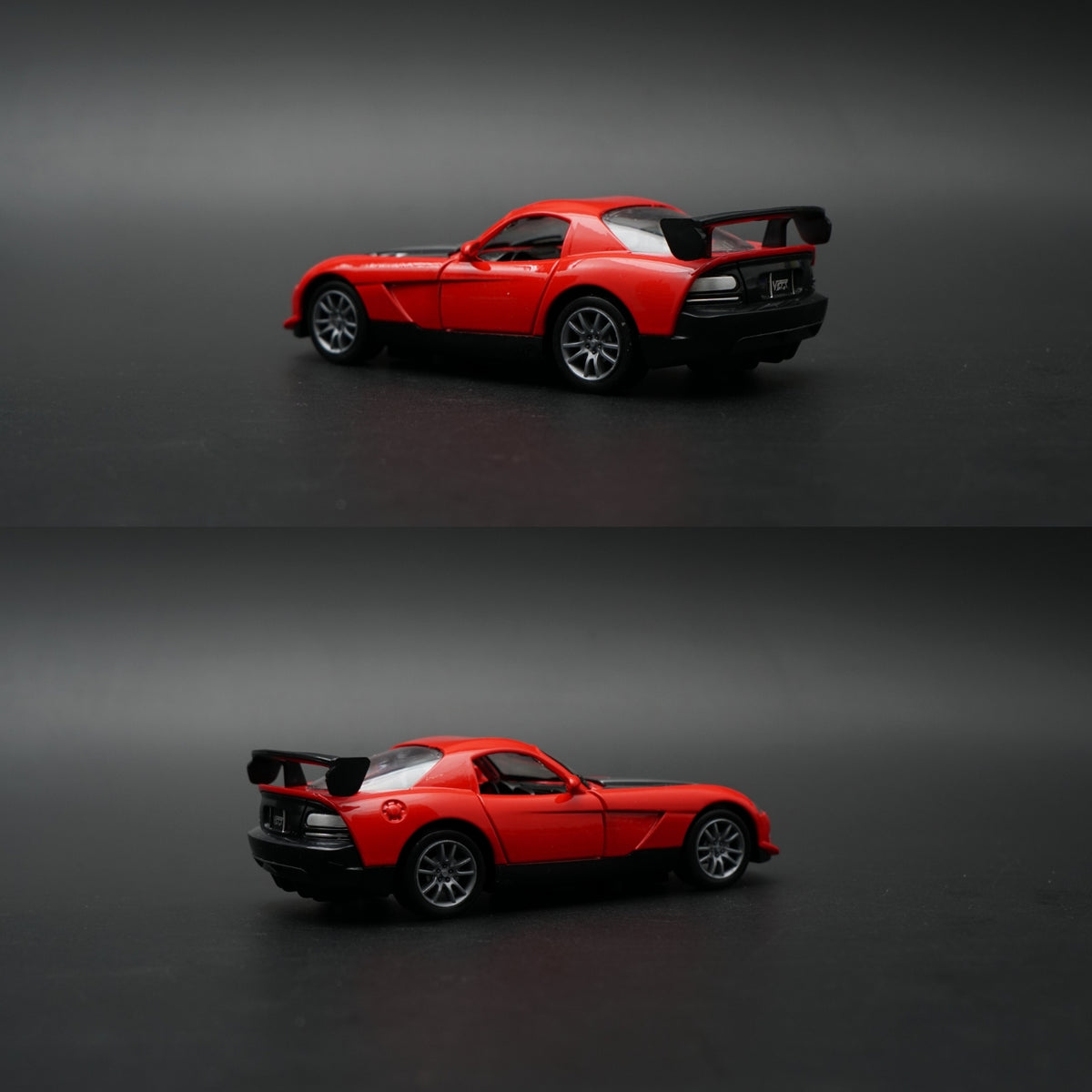 1:36 Dodge Viper SRT Diecast — Red | Black Stripe | American Muscle Legend -  Kunju Vandi  