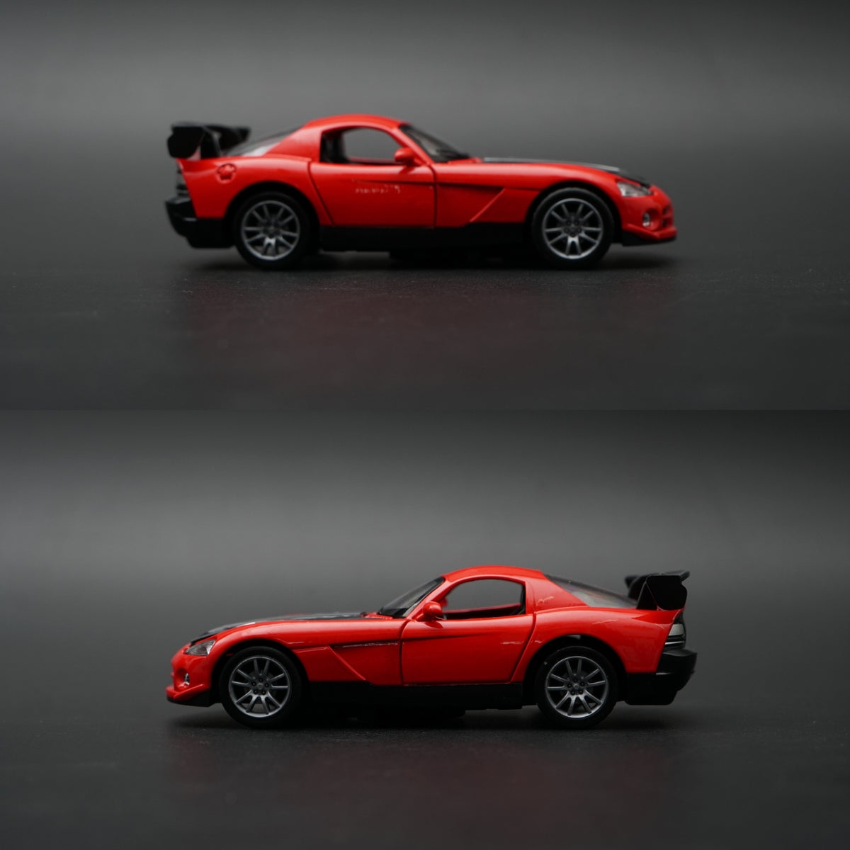 1:36 Dodge Viper SRT Diecast — Red | Black Stripe | American Muscle Legend -  Kunju Vandi  