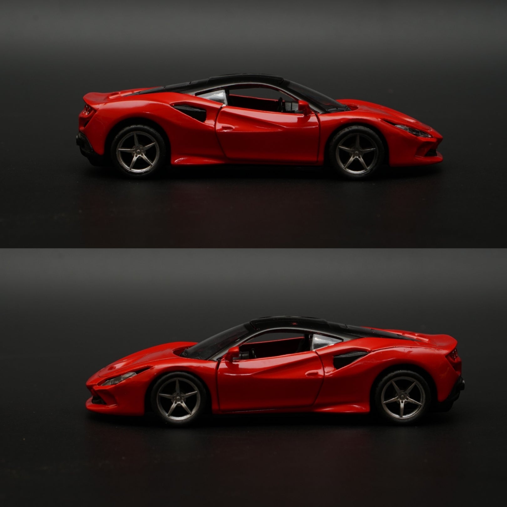 1:36 Ferrari Diecast Red -  Kunju Vandi  
