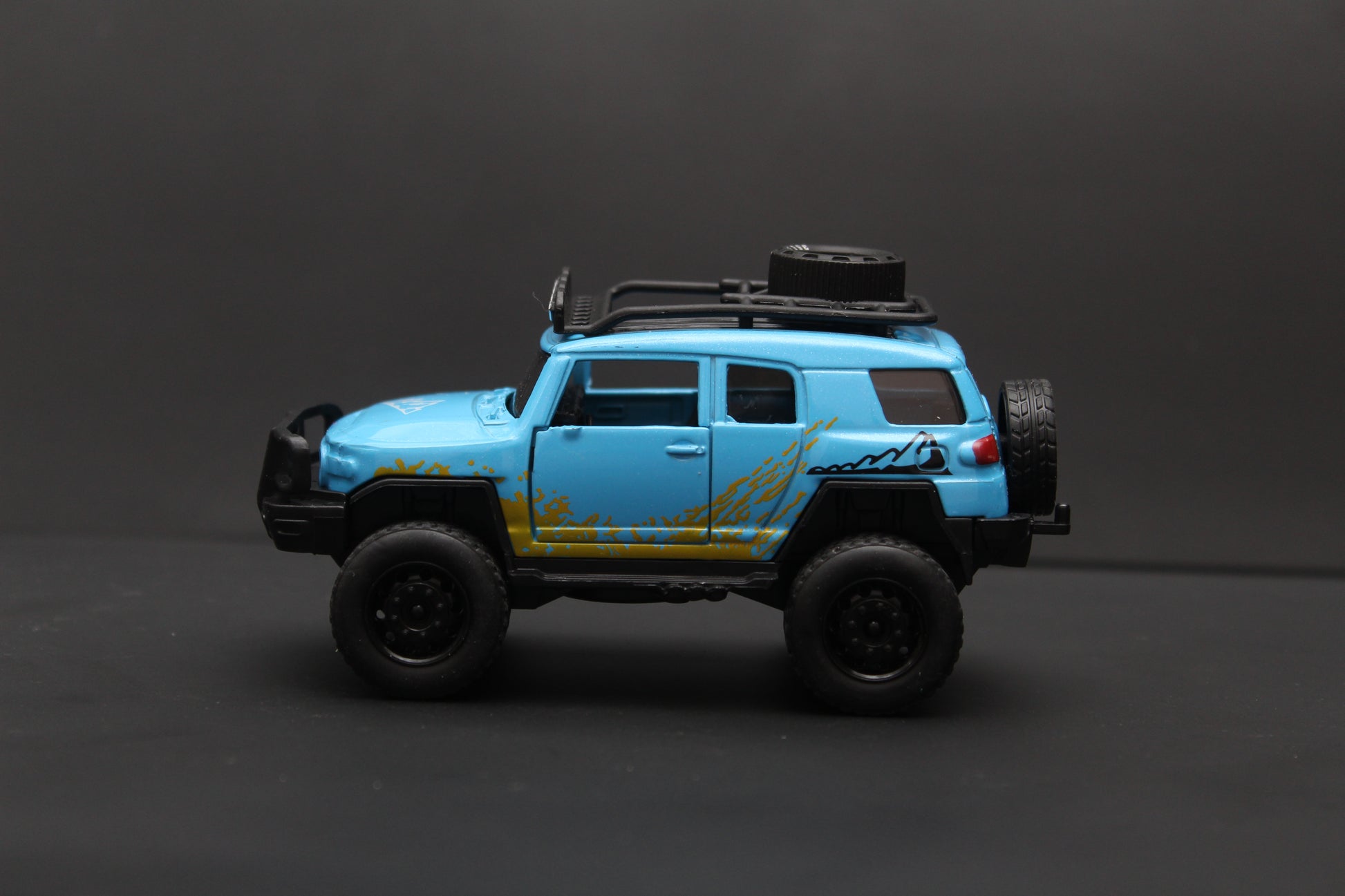 1:36 Fj Cruiser Diecast Blue -  Kunju Vandi  