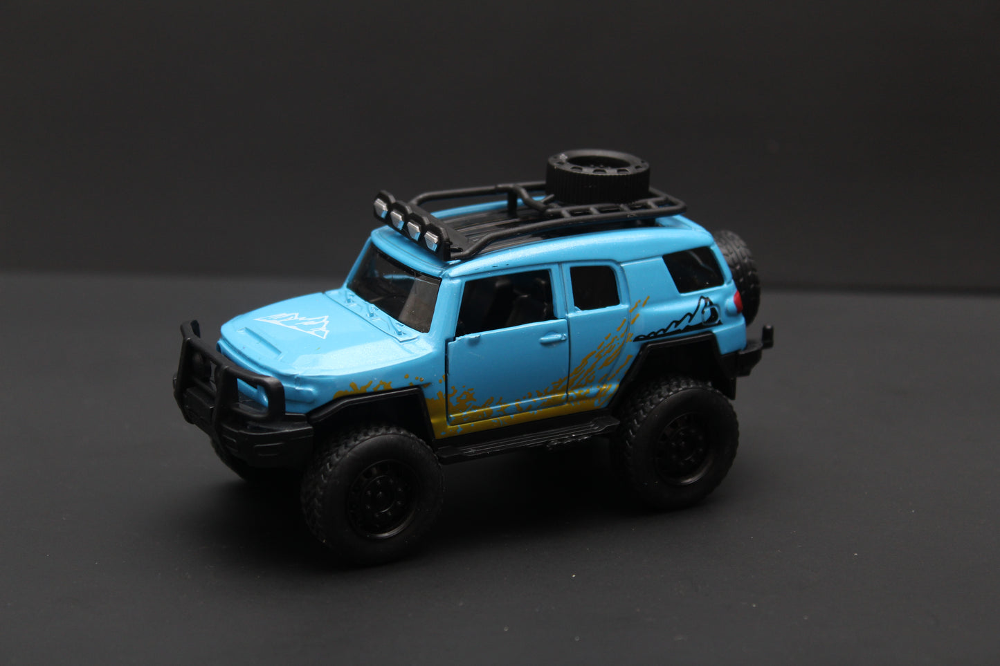 1:36 Fj Cruiser Diecast Blue -  Kunju Vandi  