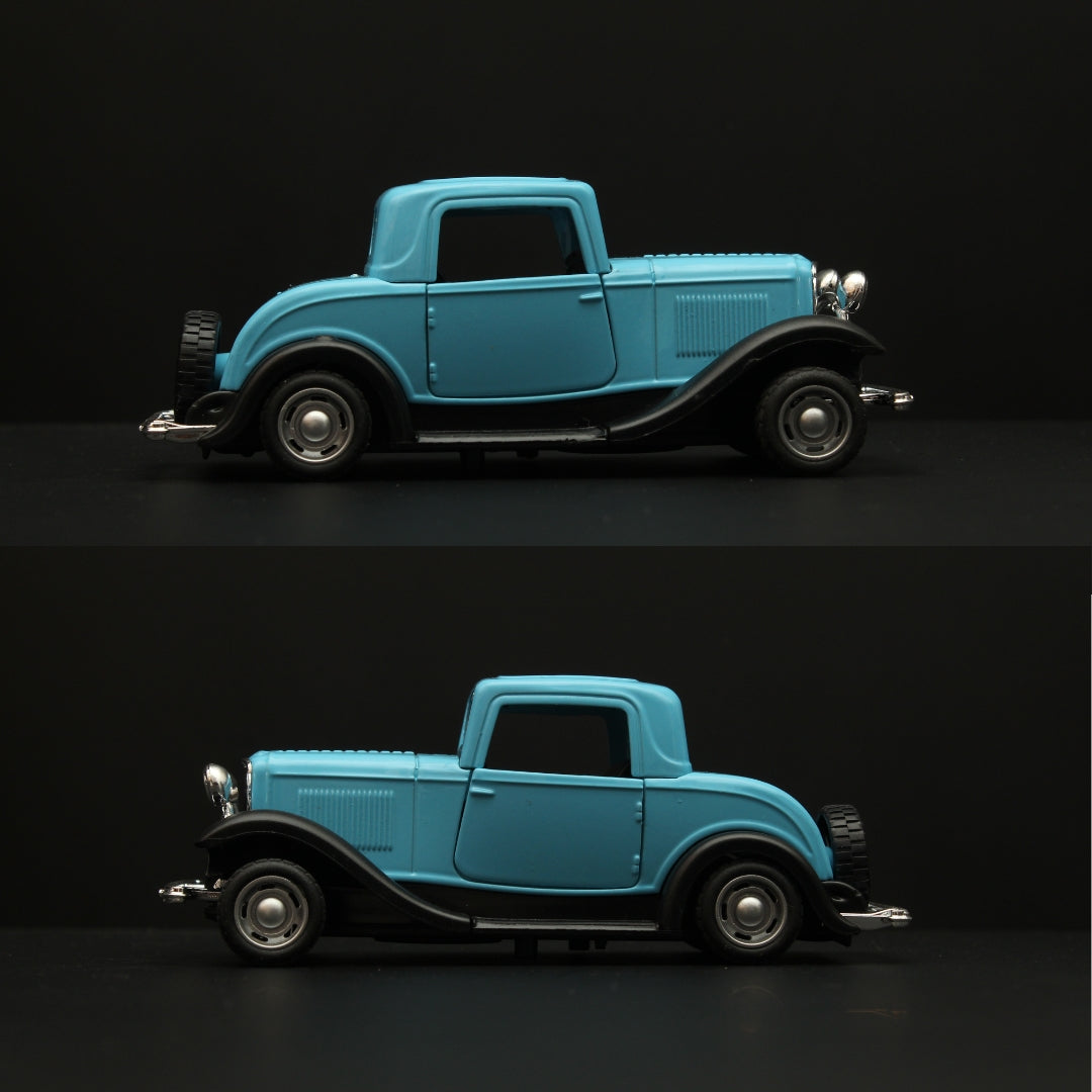 1:36 Ford 1932 Ford Coupe Diecast (Blue) -  Kunju Vandi  