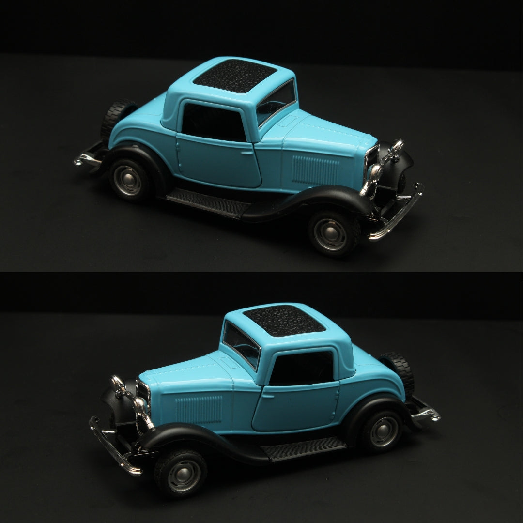 1:36 Ford 1932 Ford Coupe Diecast (Blue) -  Kunju Vandi  