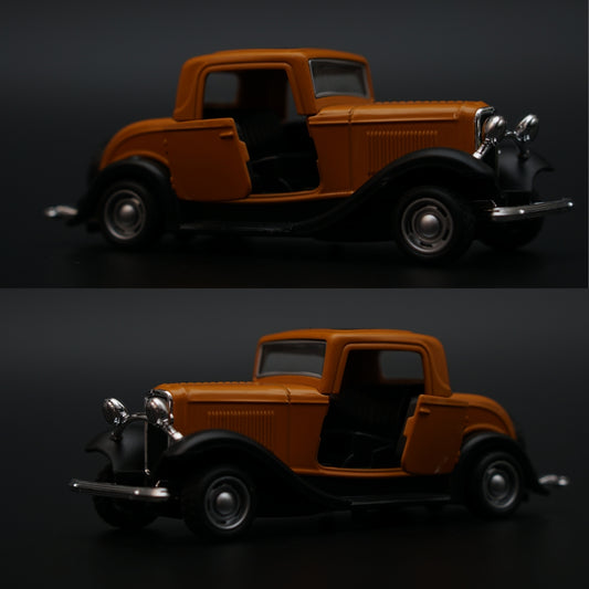 1:36 Ford 1932 Ford Coupe Diecast (Yellow) -  Kunju Vandi  