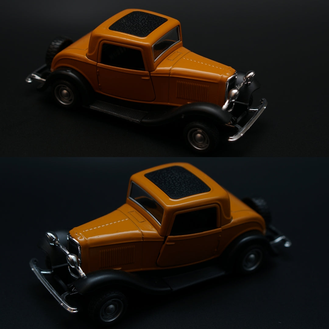 1:36 Ford 1932 Ford Coupe Diecast (Yellow) -  Kunju Vandi  