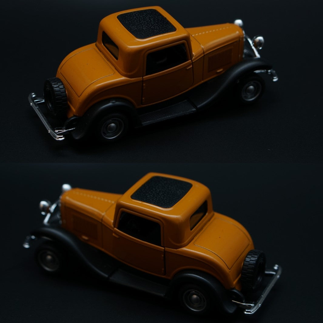 1:36 Ford 1932 Ford Coupe Diecast (Yellow) -  Kunju Vandi  
