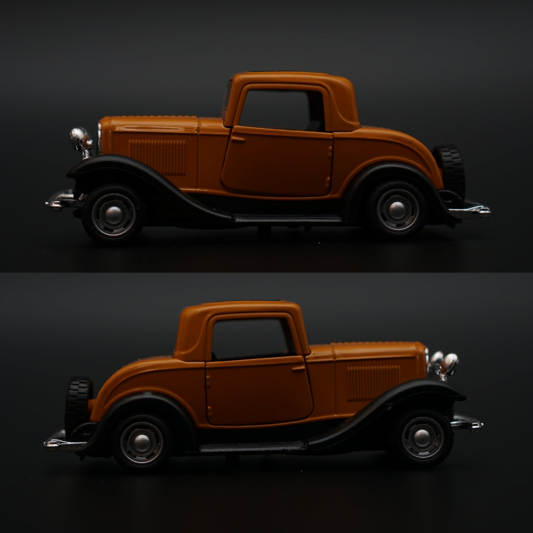 1:36 Ford 1932 Ford Coupe Diecast (Yellow) -  Kunju Vandi  