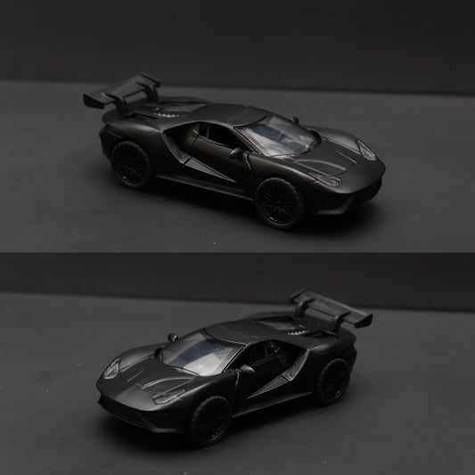 1:36 Ford GT Diecast Black -  Kunju Vandi  