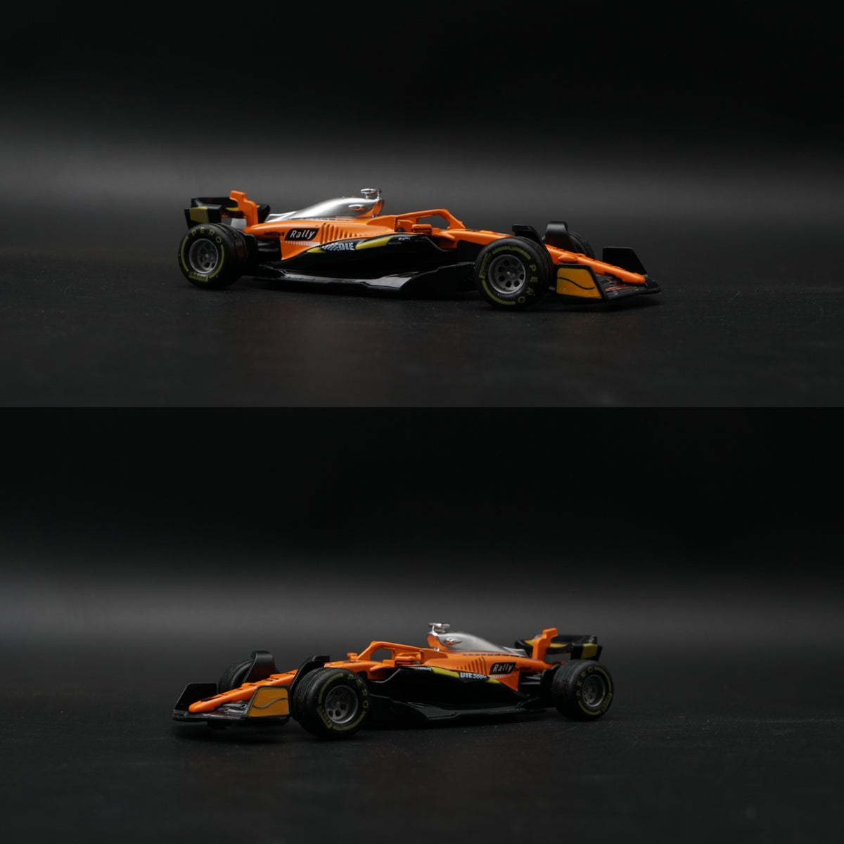 1:36 Formula Racing Car Diecast Model — McLaren Style | Orange Livery -  Kunju Vandi  