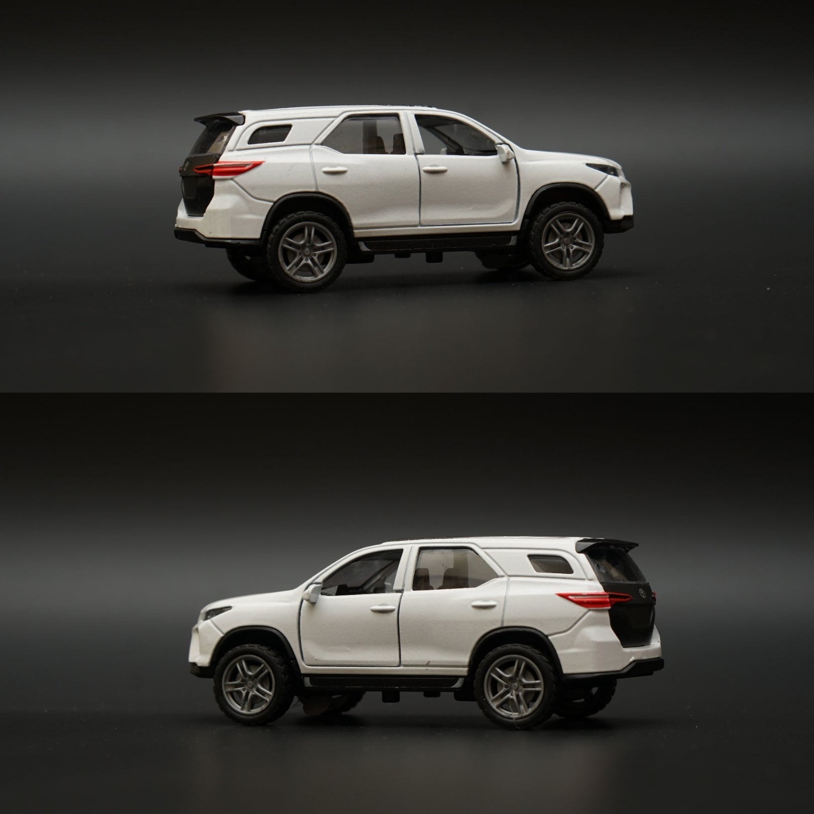 1:36 Fortuner With Lights White -  Kunju Vandi  