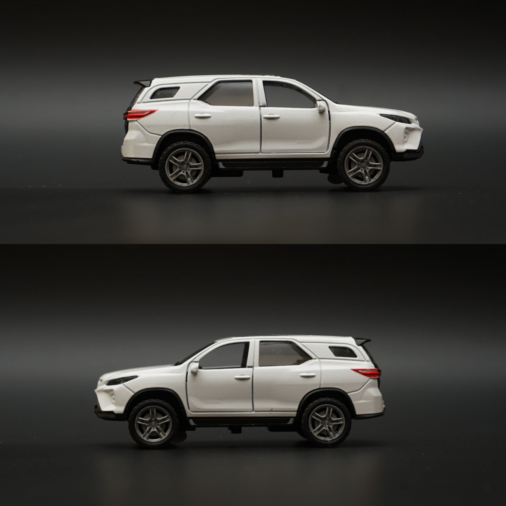 1:36 Fortuner With Lights White -  Kunju Vandi  