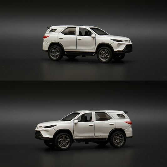 1:36 Fortuner With Lights White -  Kunju Vandi  