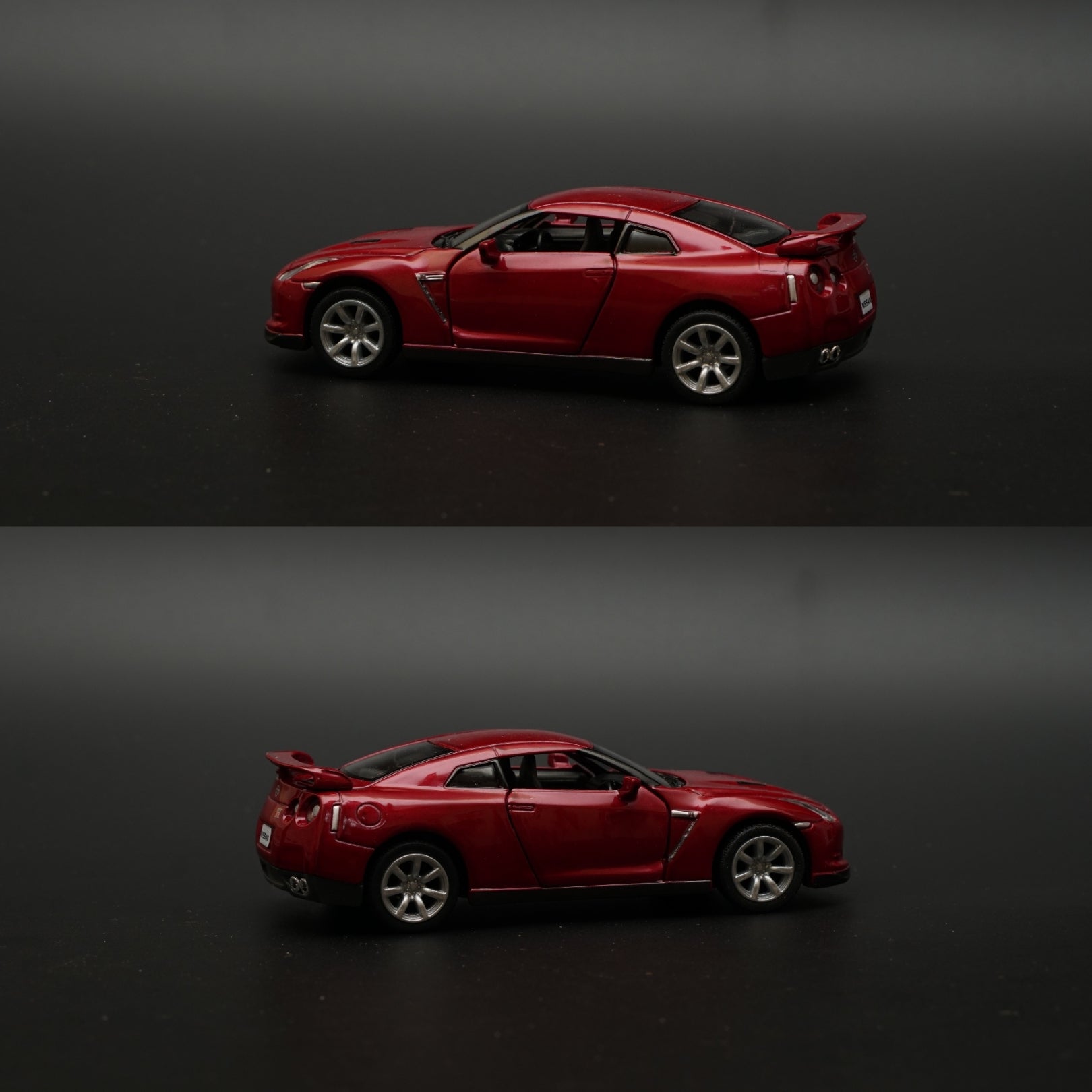 1:36 Kinsmart 2009 Nissan GT-R R35 Diecast -  Kunju Vandi  