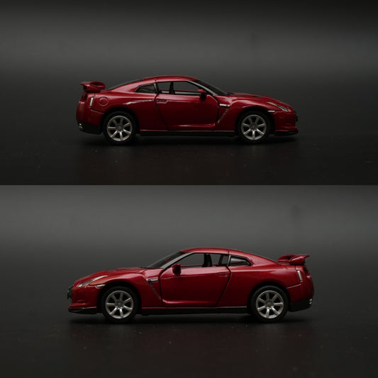 1:36 Kinsmart 2009 Nissan GT-R R35 Diecast -  Kunju Vandi  