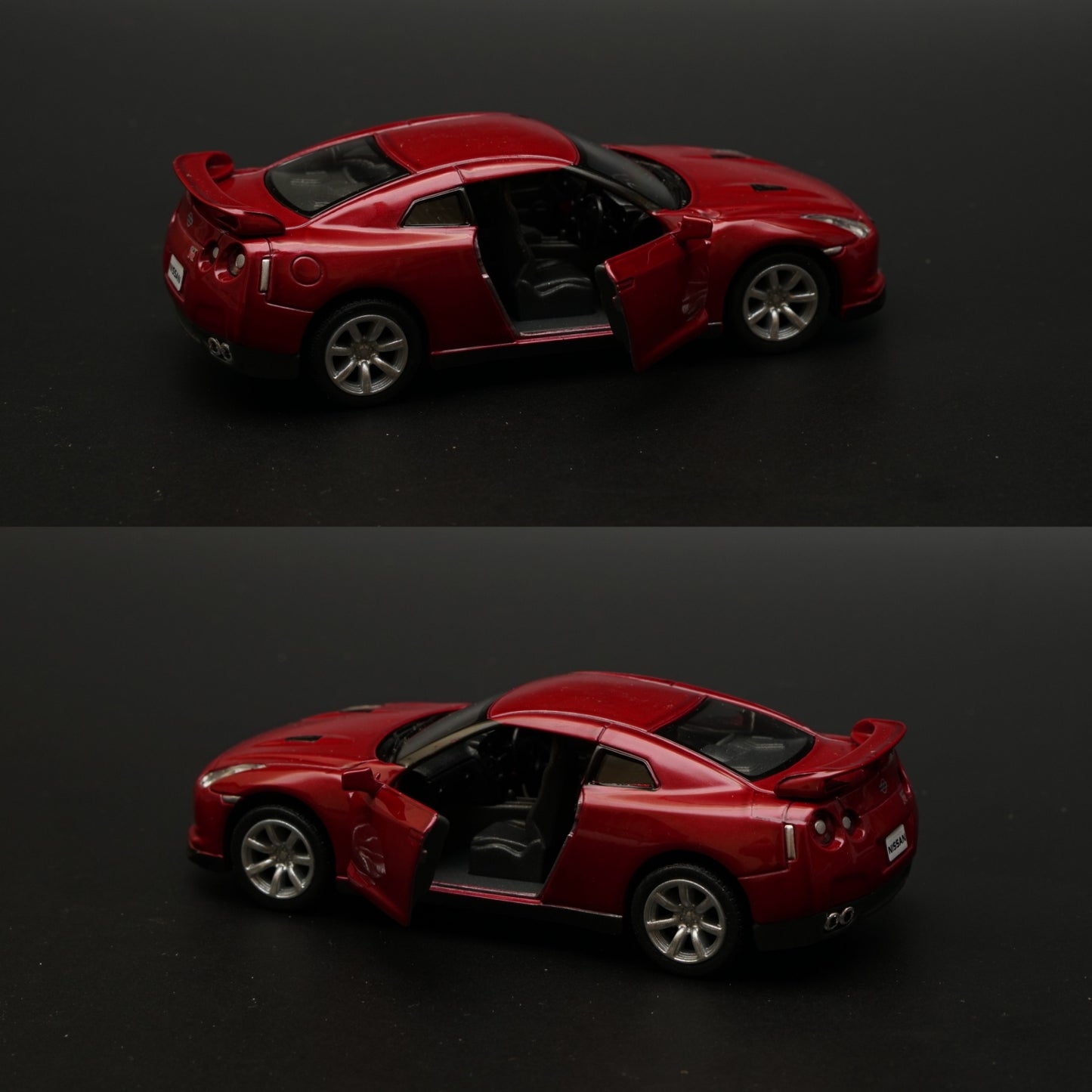 1:36 Kinsmart 2009 Nissan GT-R R35 Diecast -  Kunju Vandi  