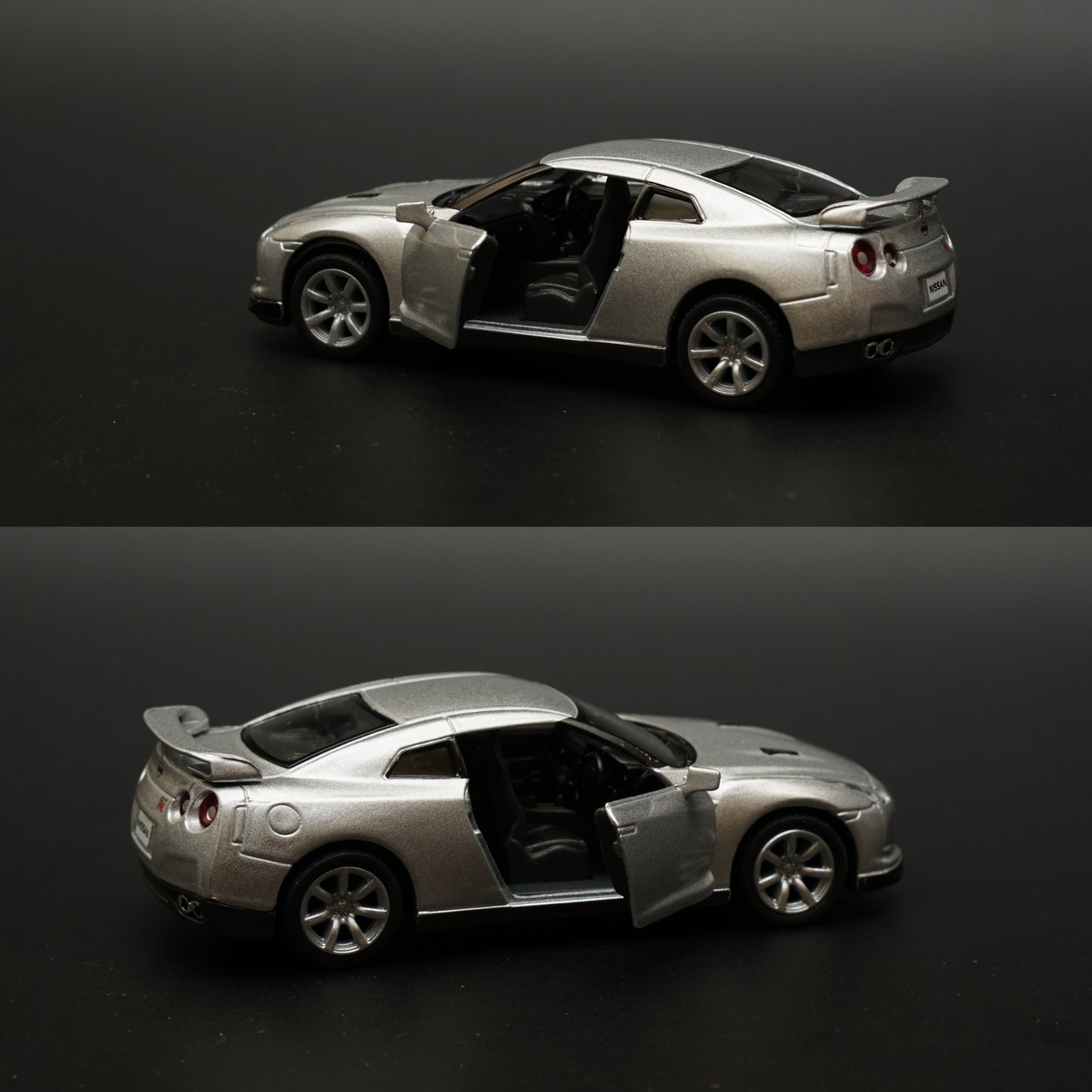 1:36 Kinsmart 2009 Nissan GT-R R35 Diecast -  Kunju Vandi  