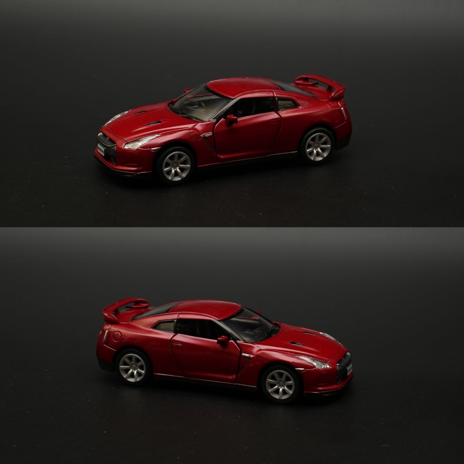 1:36 Kinsmart 2009 Nissan GT-R R35 Diecast -  Kunju Vandi  