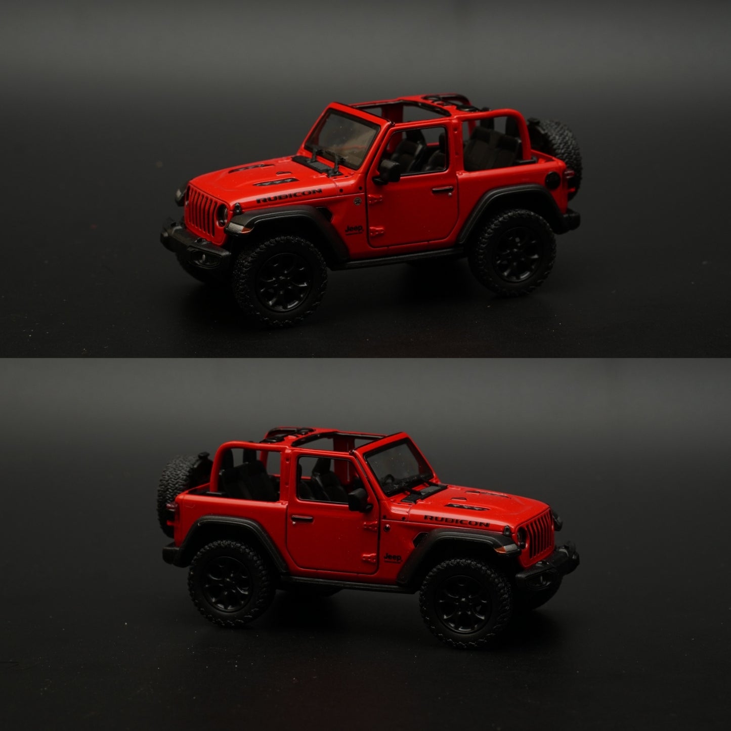 1:36 Kinsmart 2018 Jeep Wrangler Diecast -  Kunju Vandi  