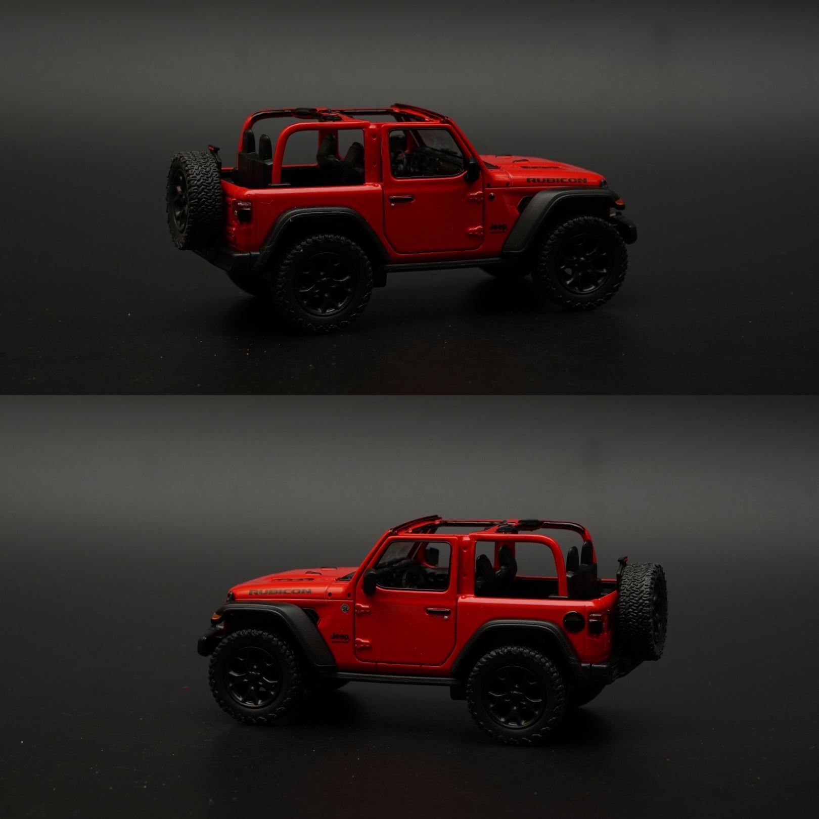 1:36 Kinsmart 2018 Jeep Wrangler Diecast -  Kunju Vandi  