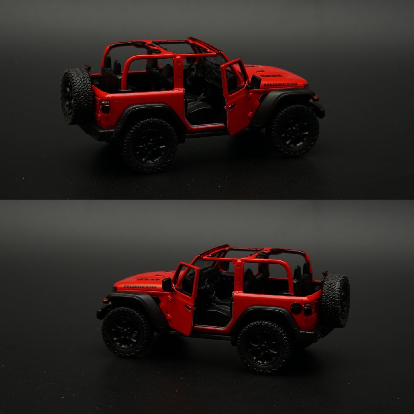 1:36 Kinsmart 2018 Jeep Wrangler Diecast -  Kunju Vandi  