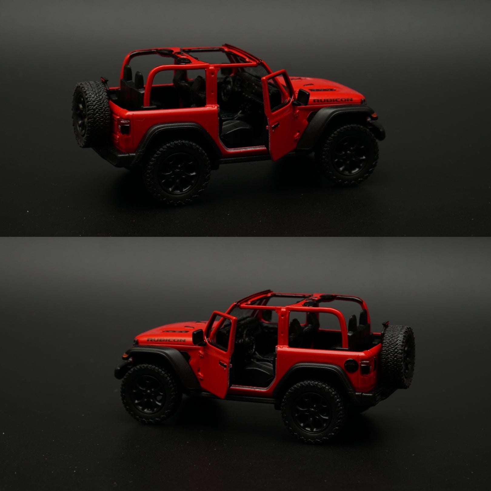 1:36 Kinsmart 2018 Jeep Wrangler Diecast -  Kunju Vandi  