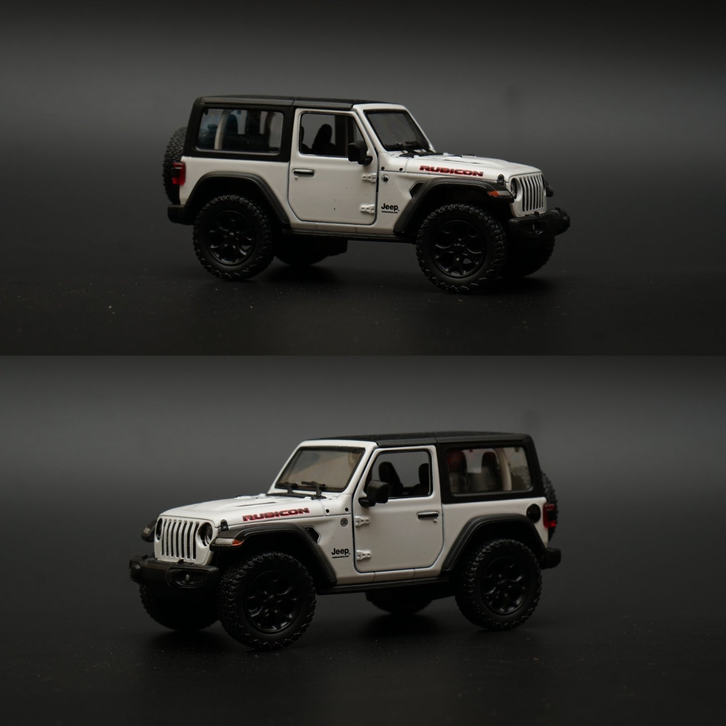 1:36 Kinsmart 2018 Jeep Wrangler Diecast -  Kunju Vandi  