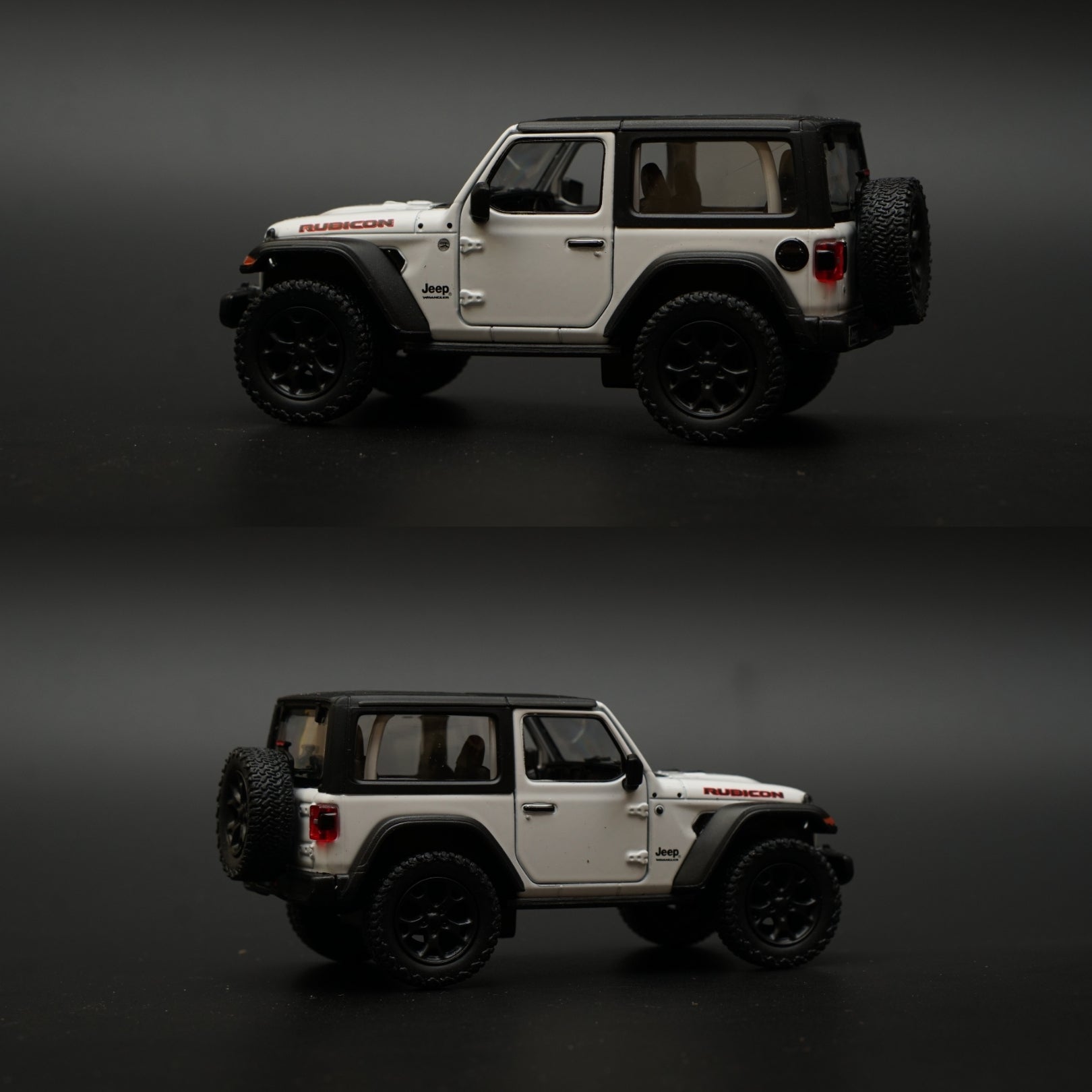 1:36 Kinsmart 2018 Jeep Wrangler Diecast -  Kunju Vandi  