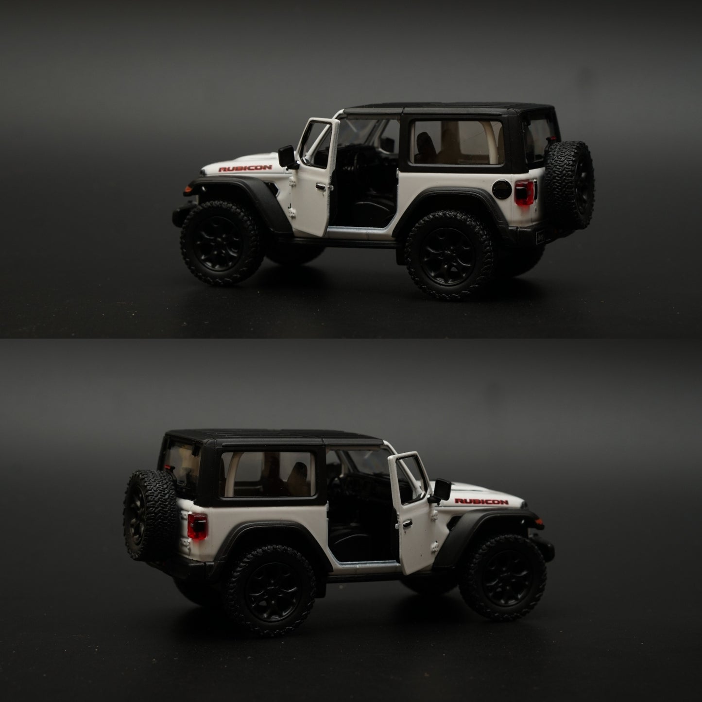 1:36 Kinsmart 2018 Jeep Wrangler Diecast -  Kunju Vandi  