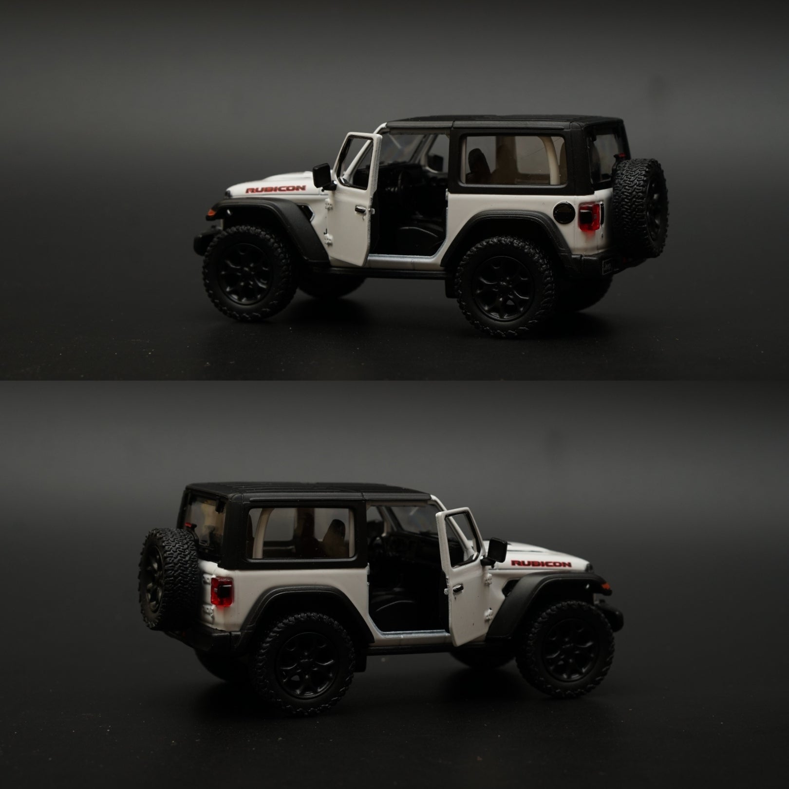 1:36 Kinsmart 2018 Jeep Wrangler Diecast -  Kunju Vandi  