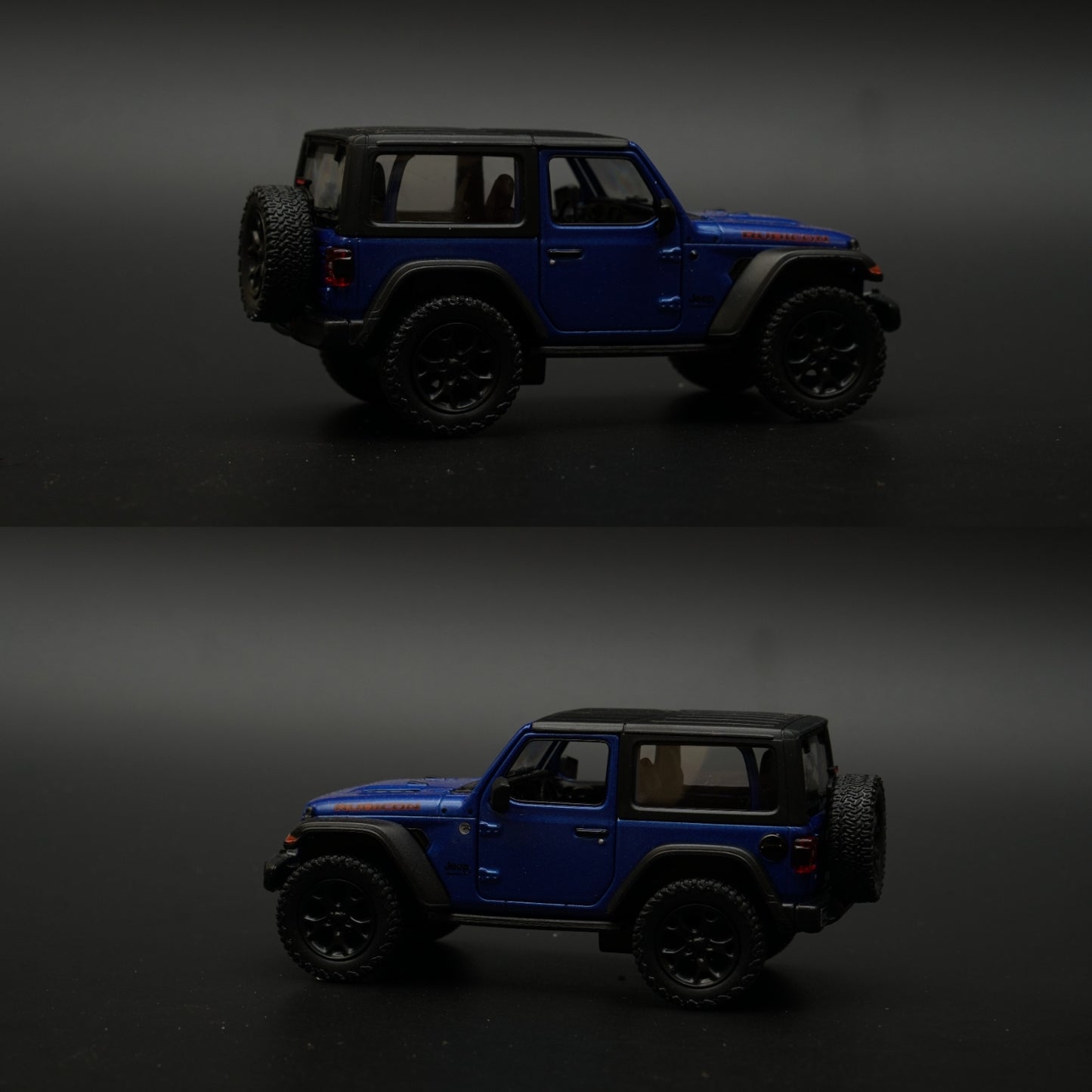 1:36 Kinsmart 2018 Jeep Wrangler Diecast -  Kunju Vandi  