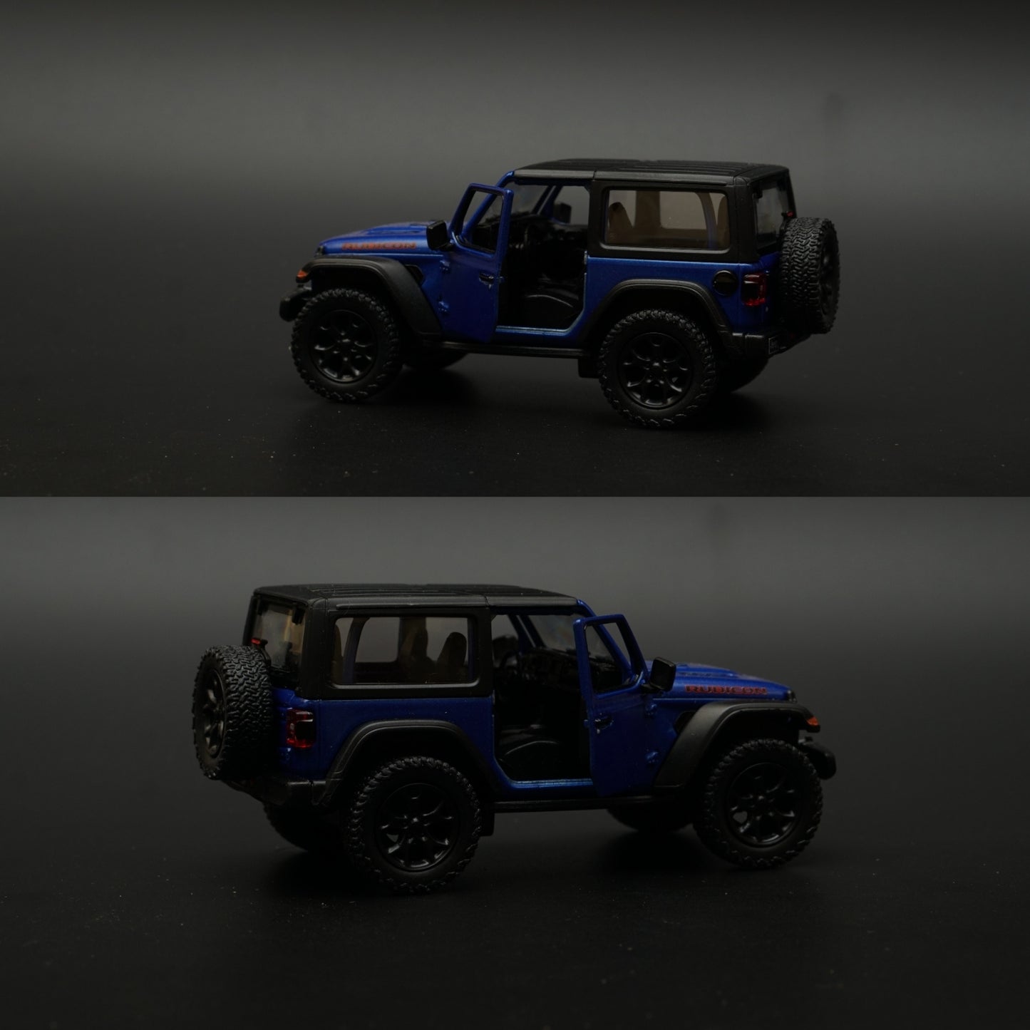 1:36 Kinsmart 2018 Jeep Wrangler Diecast -  Kunju Vandi  