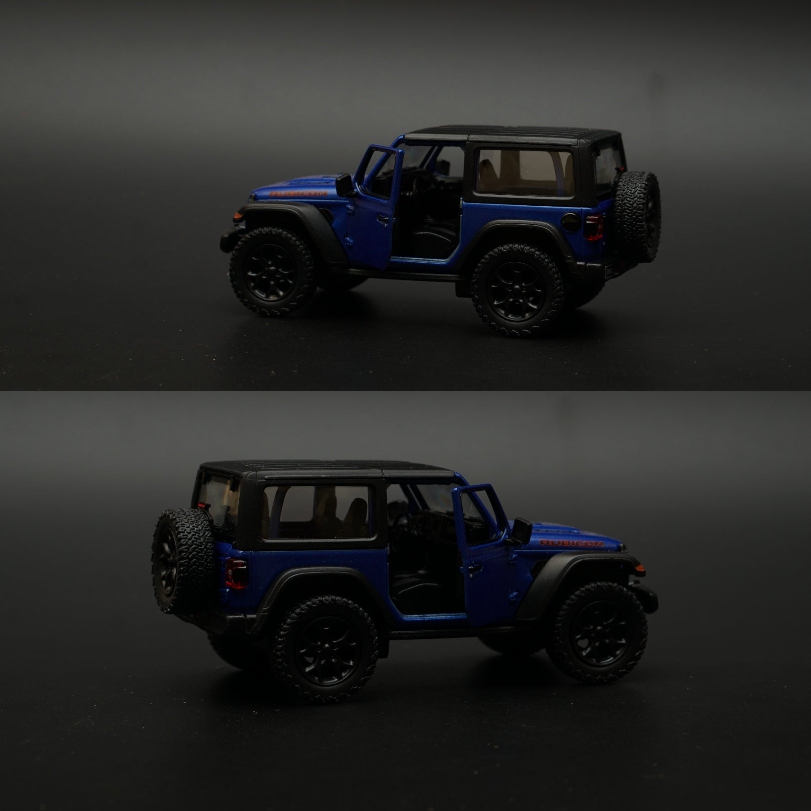 1:36 Kinsmart 2018 Jeep Wrangler Diecast -  Kunju Vandi  