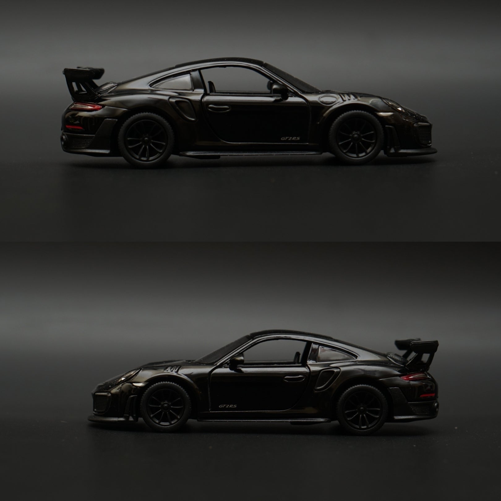 1:36 Kinsmart Porsche 911 GT2 RS Black -  Kunju Vandi  