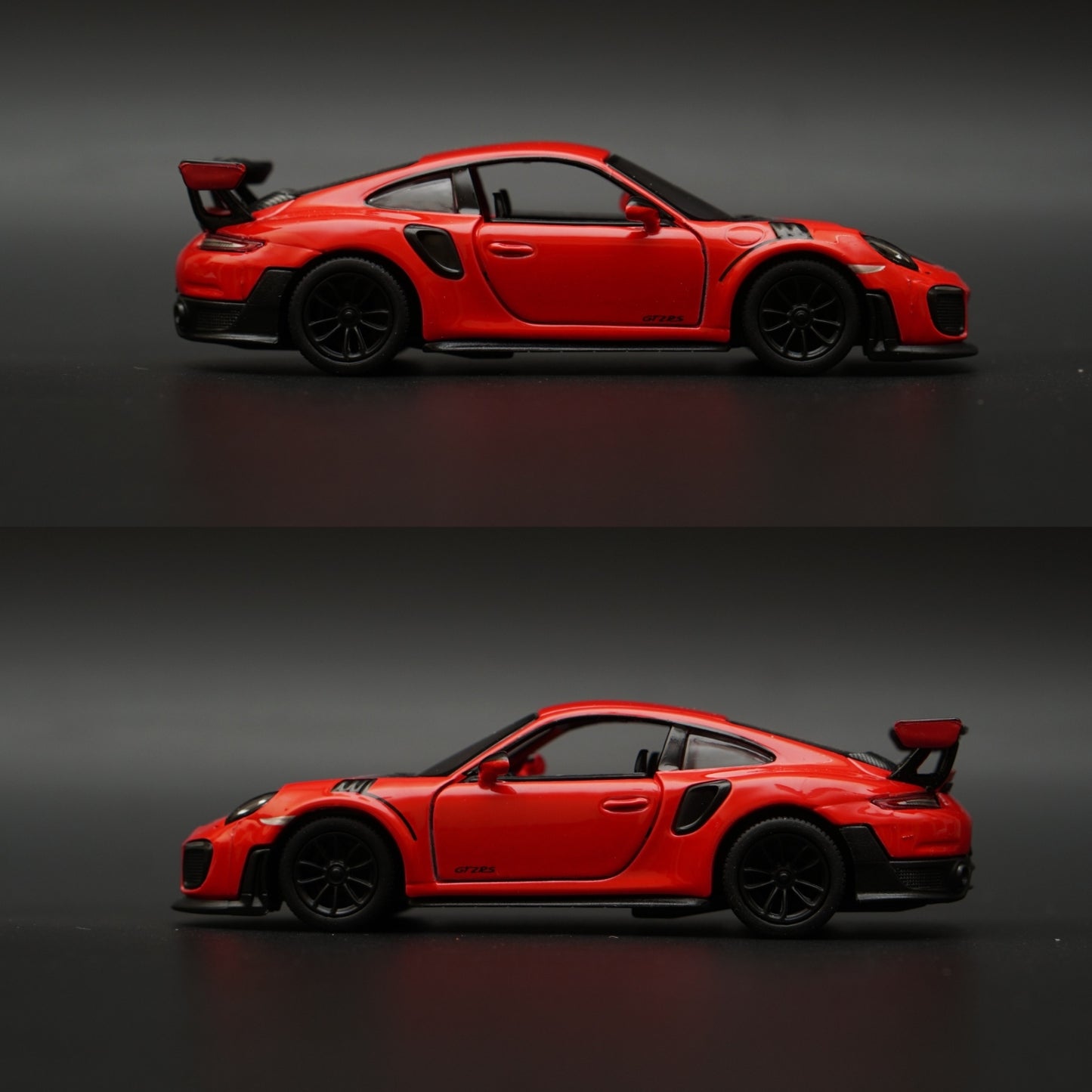 1:36 Kinsmart Porsche 911 GT2 RS Red -  Kunju Vandi  