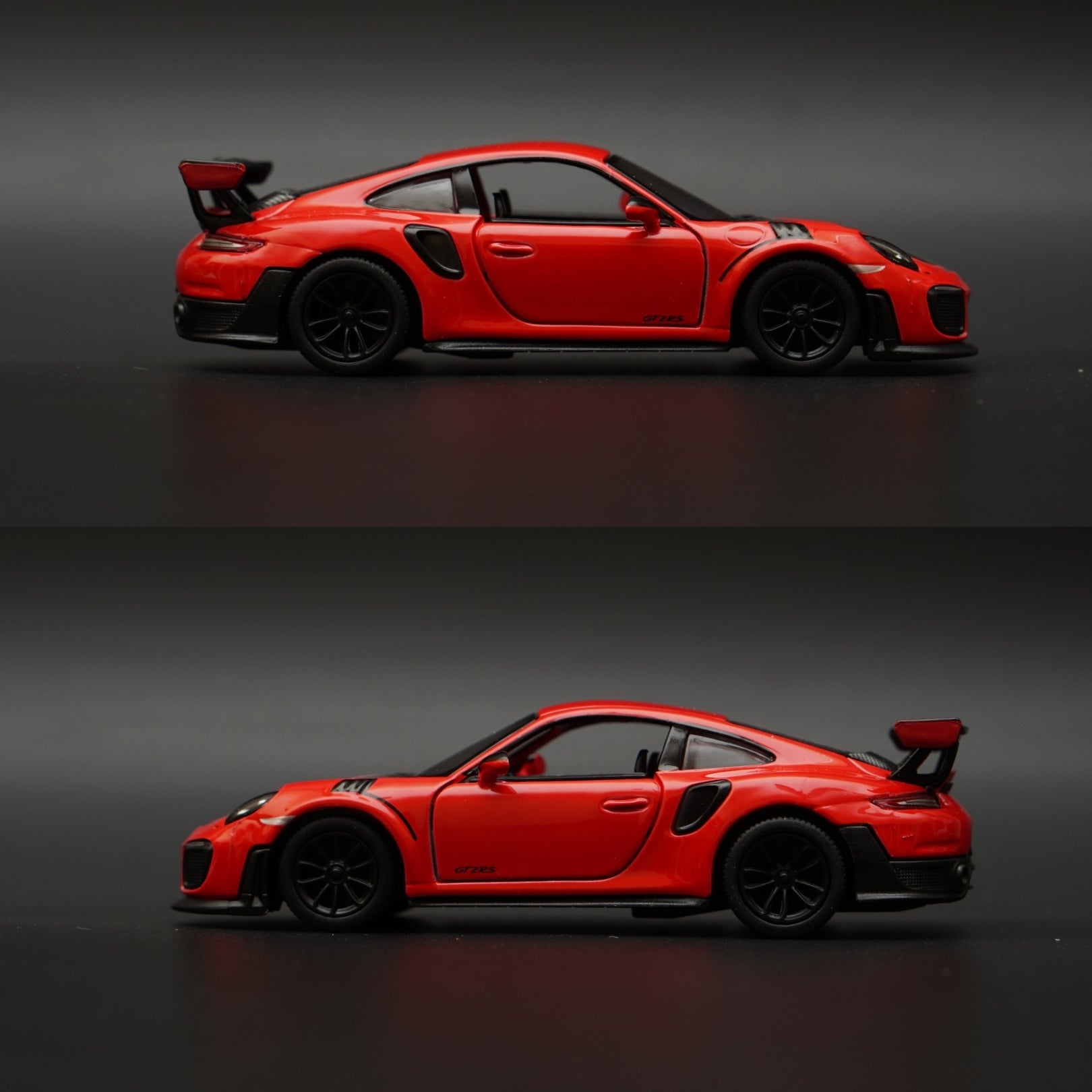 1:36 Kinsmart Porsche 911 GT2 RS Red -  Kunju Vandi  