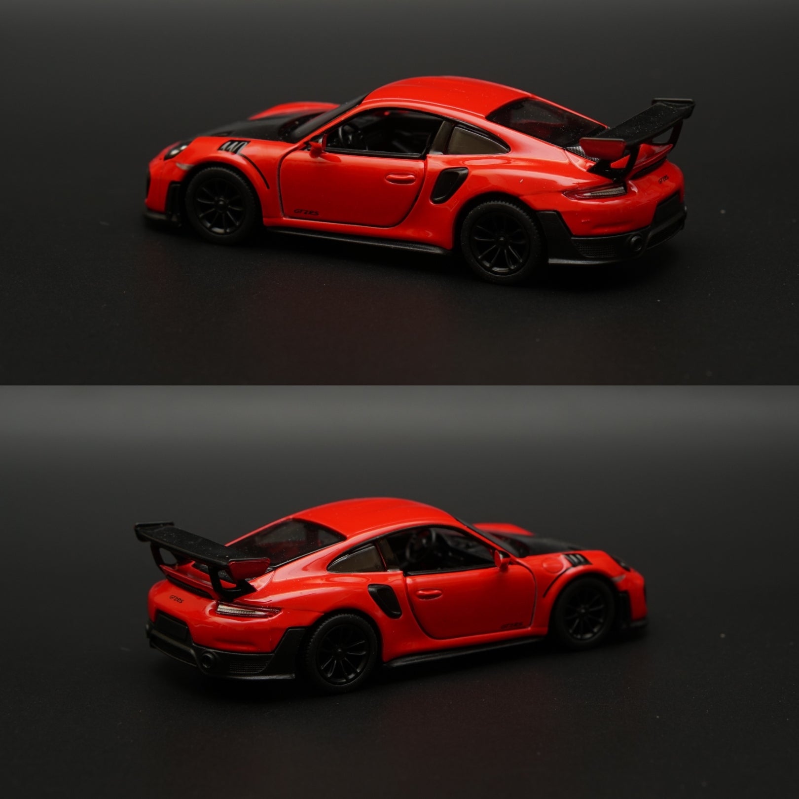 1:36 Kinsmart Porsche 911 GT2 RS Red -  Kunju Vandi  