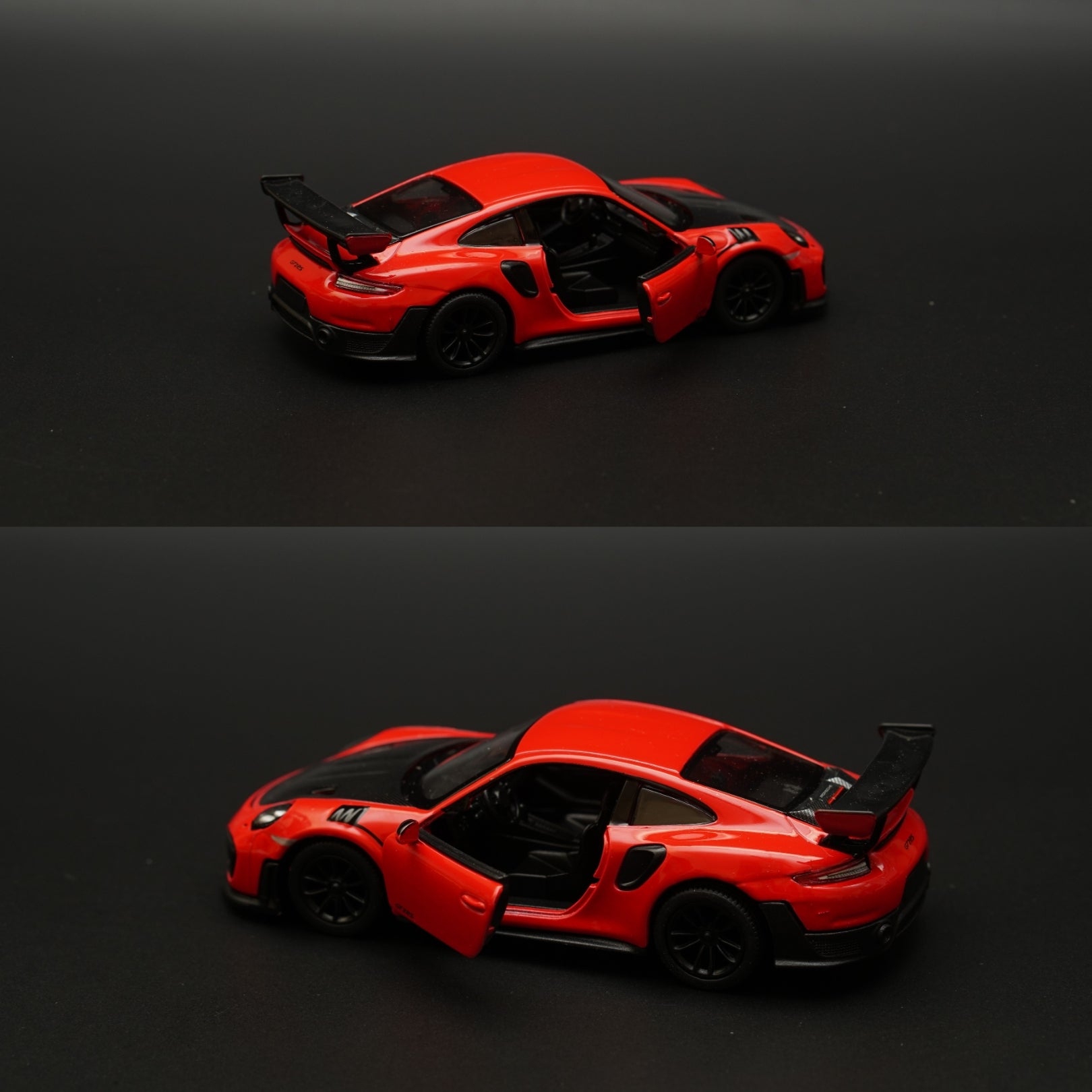 1:36 Kinsmart Porsche 911 GT2 RS Red -  Kunju Vandi  