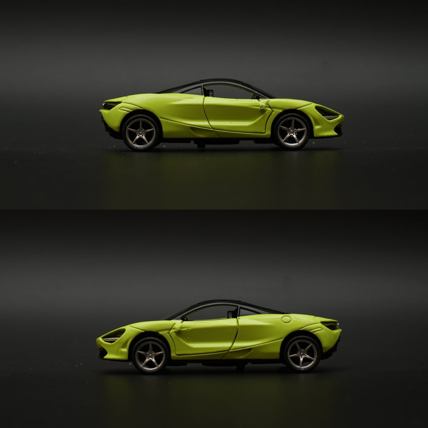 1:36 McLaren Diecast Green -  Kunju Vandi  