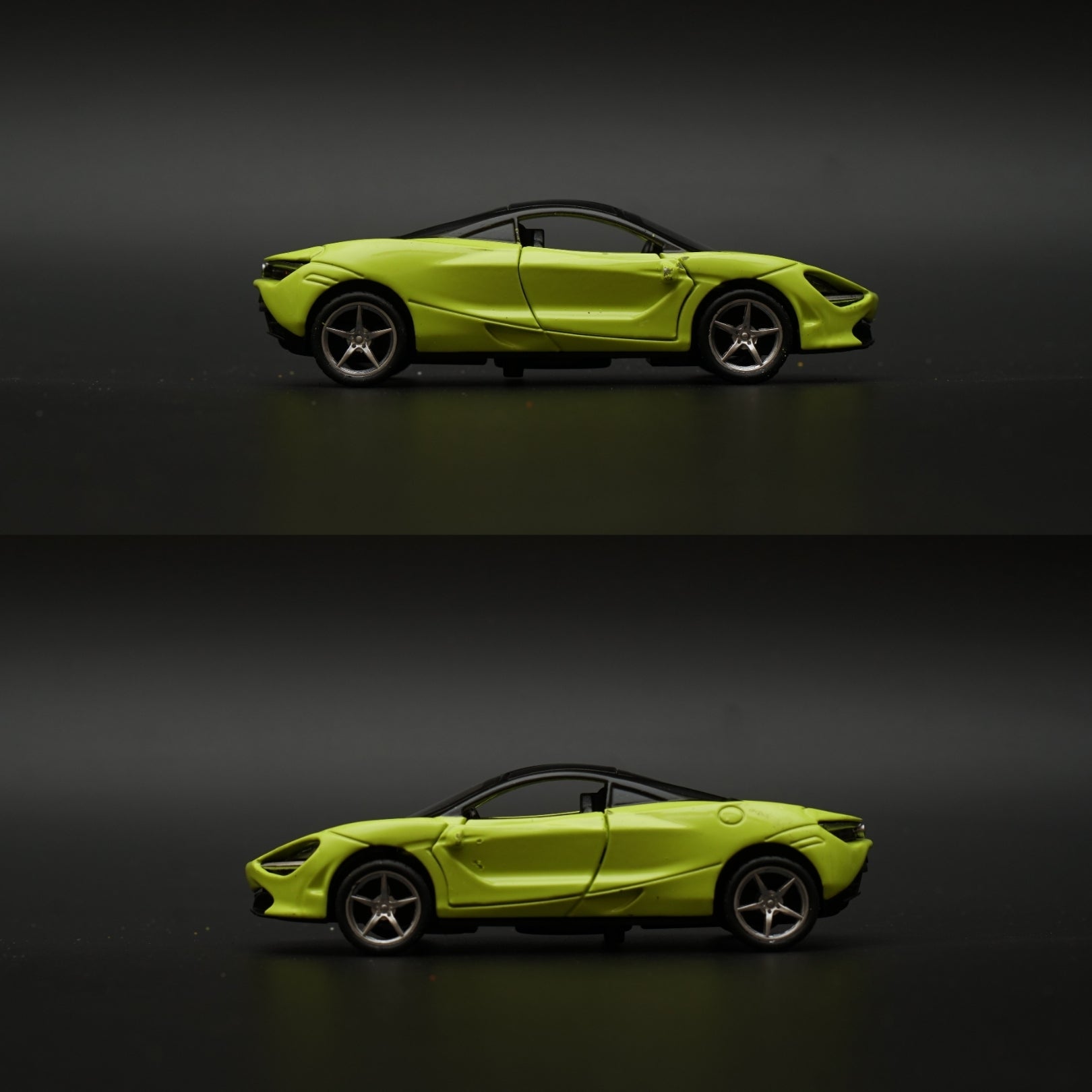 1:36 McLaren Diecast Green -  Kunju Vandi  