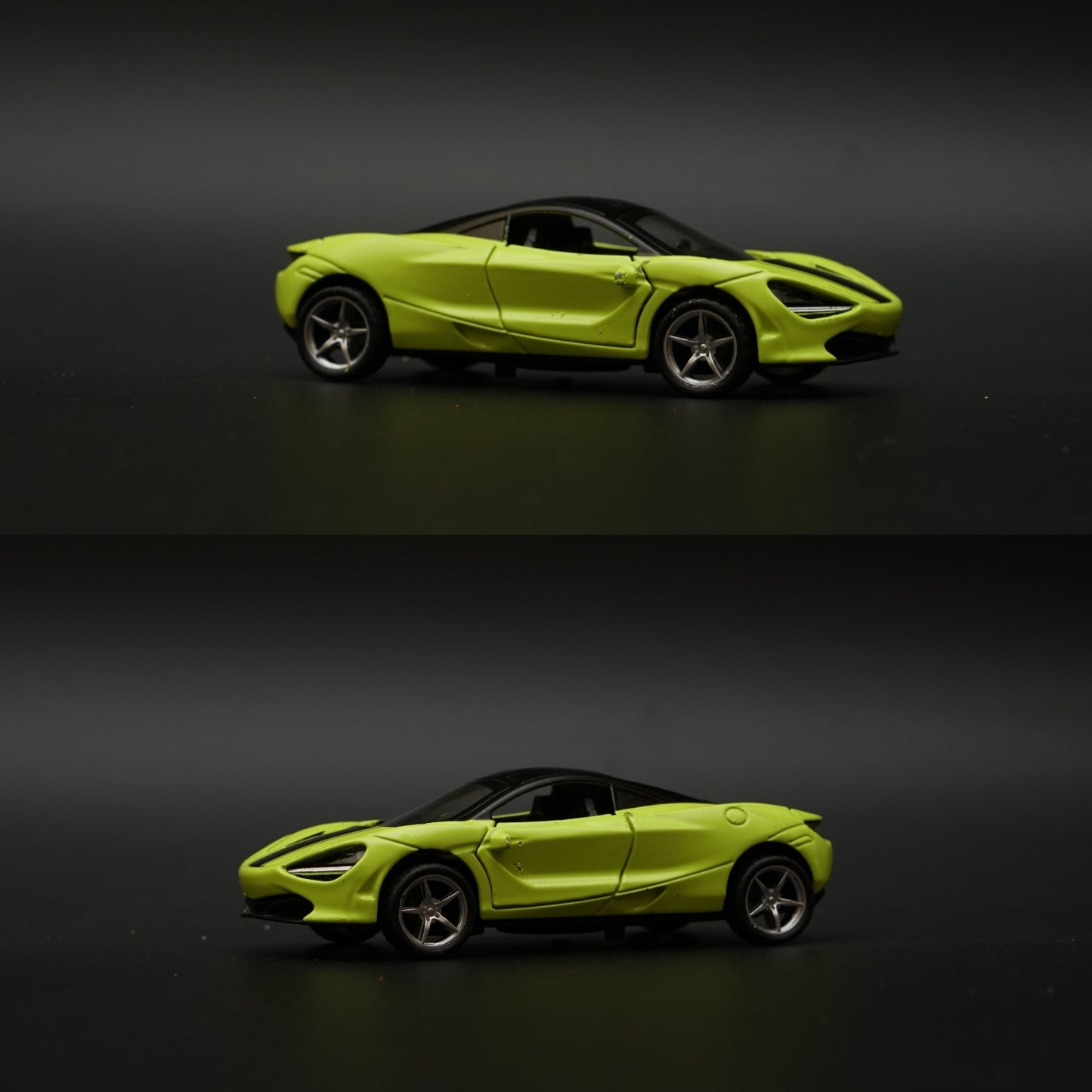 1:36 McLaren Diecast Green -  Kunju Vandi  