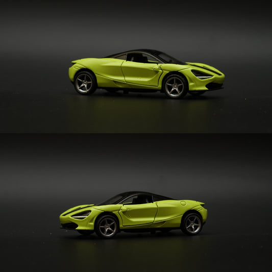 1:36 McLaren Diecast Green -  Kunju Vandi  