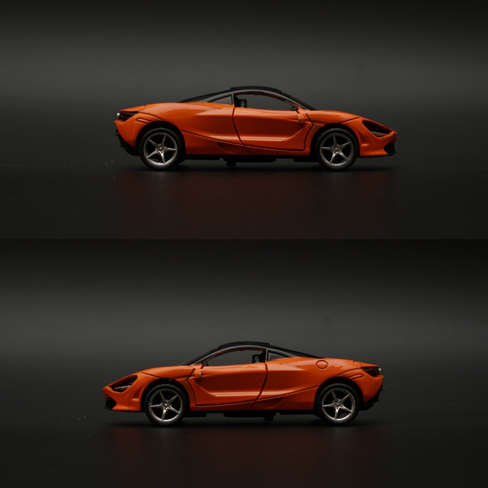 1:36 McLaren Diecast Orange -  Kunju Vandi  