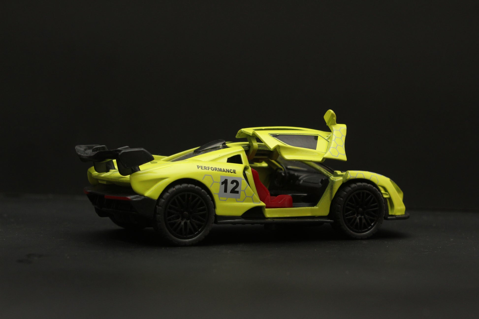 1:36 McLaren Sena Diecast Green -  Kunju Vandi  