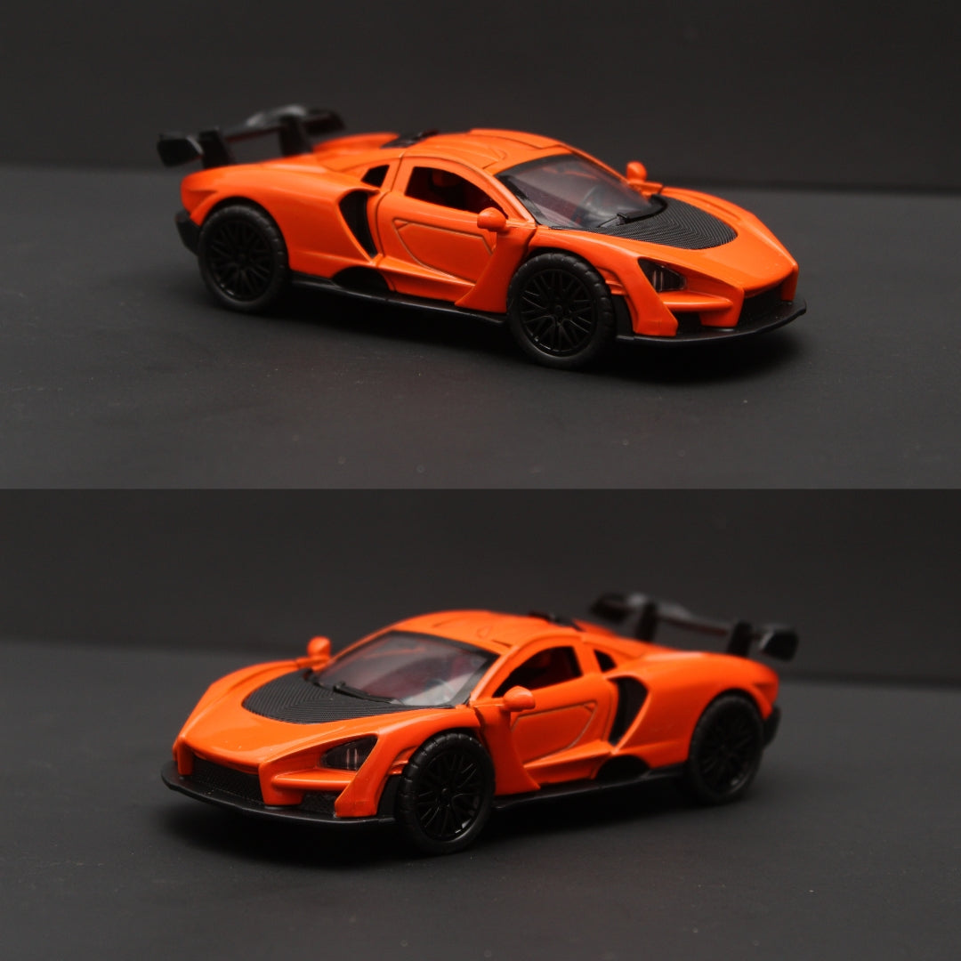 1:36 McLaren Sena Diecast Orange -  Kunju Vandi  