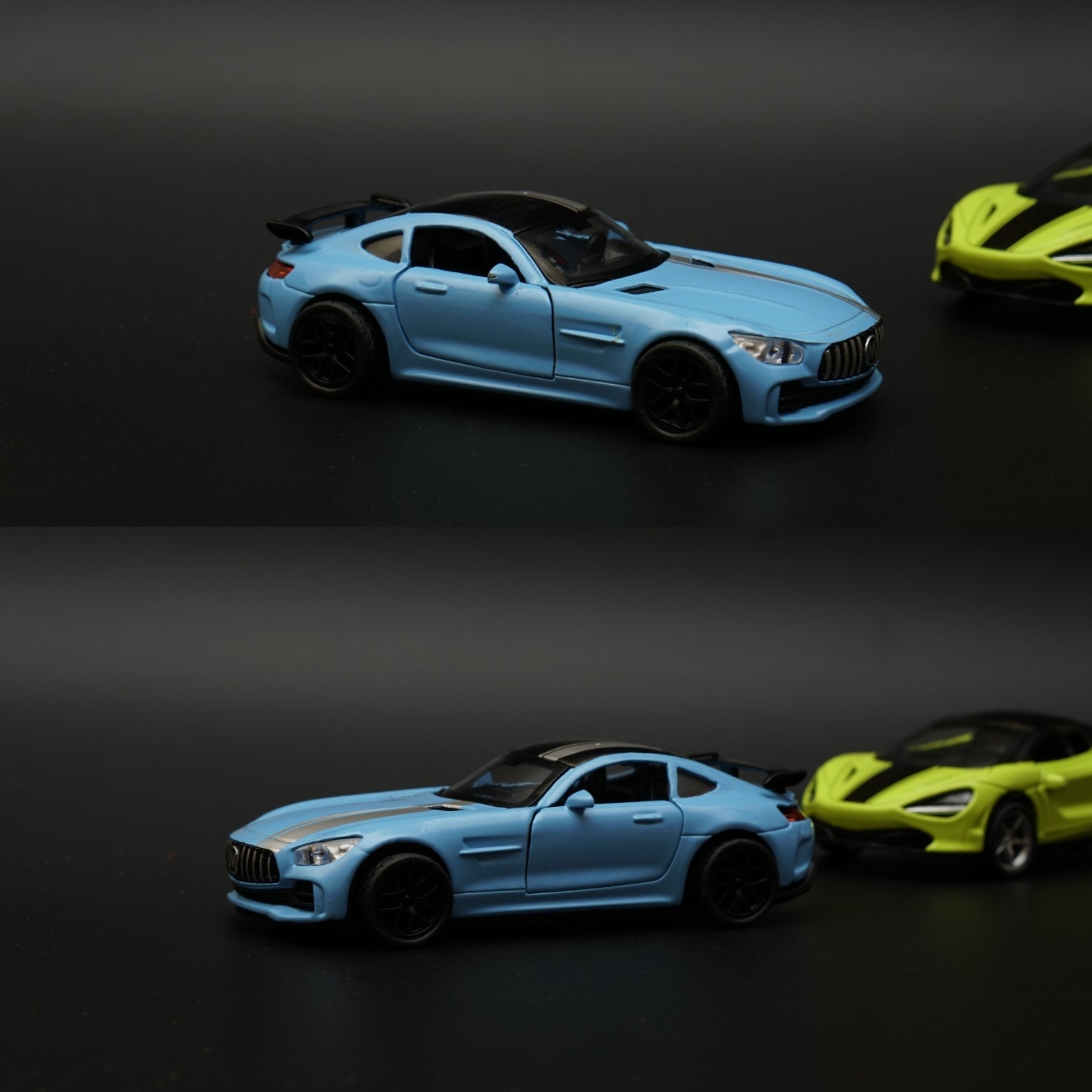 1:36 Mclaren, AmgGt Diecast Combo (Green,Blue) -  Kunju Vandi  