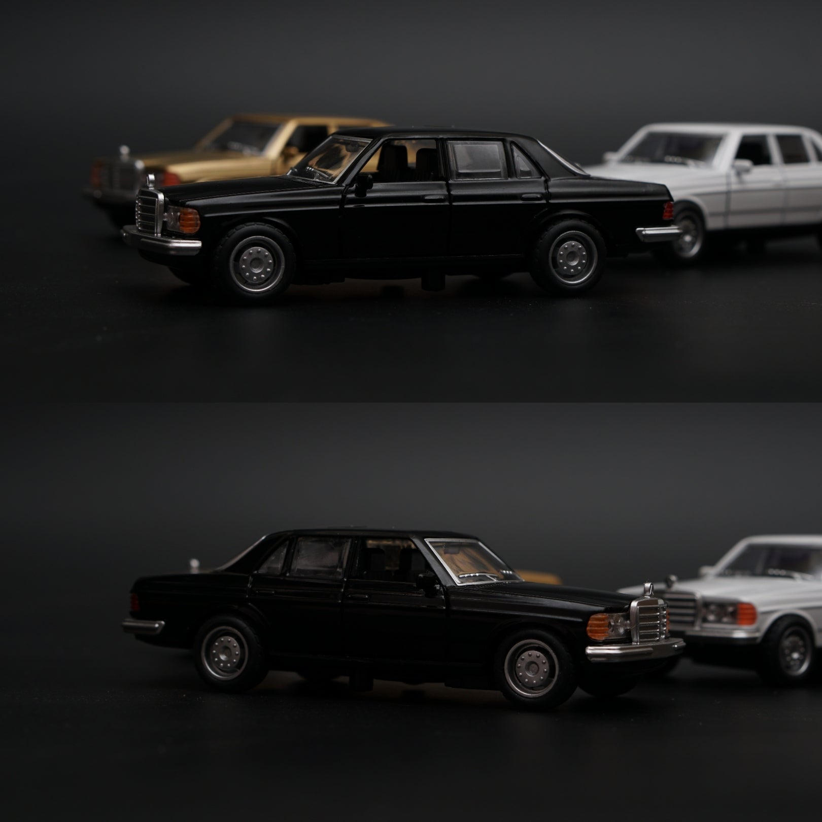 1:36 Mercedes Benz W123 Metal Diecast Car Combo (3 Pcs) -  Kunju Vandi  