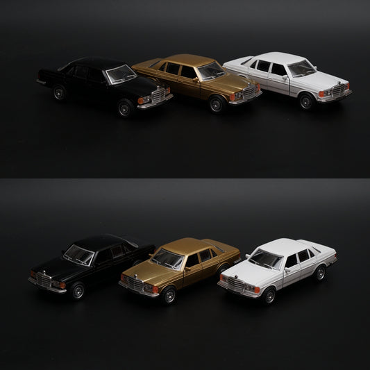 1:36 Mercedes Benz W123 Metal Diecast Car Combo (3 Pcs) -  Kunju Vandi  