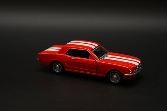 1:36 Mustang 67 Vintage Car Red -  Kunju Vandi  