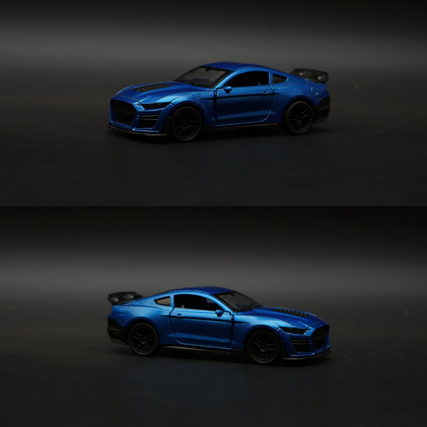 1:36 Mustang Blue Diecast -  Kunju Vandi  