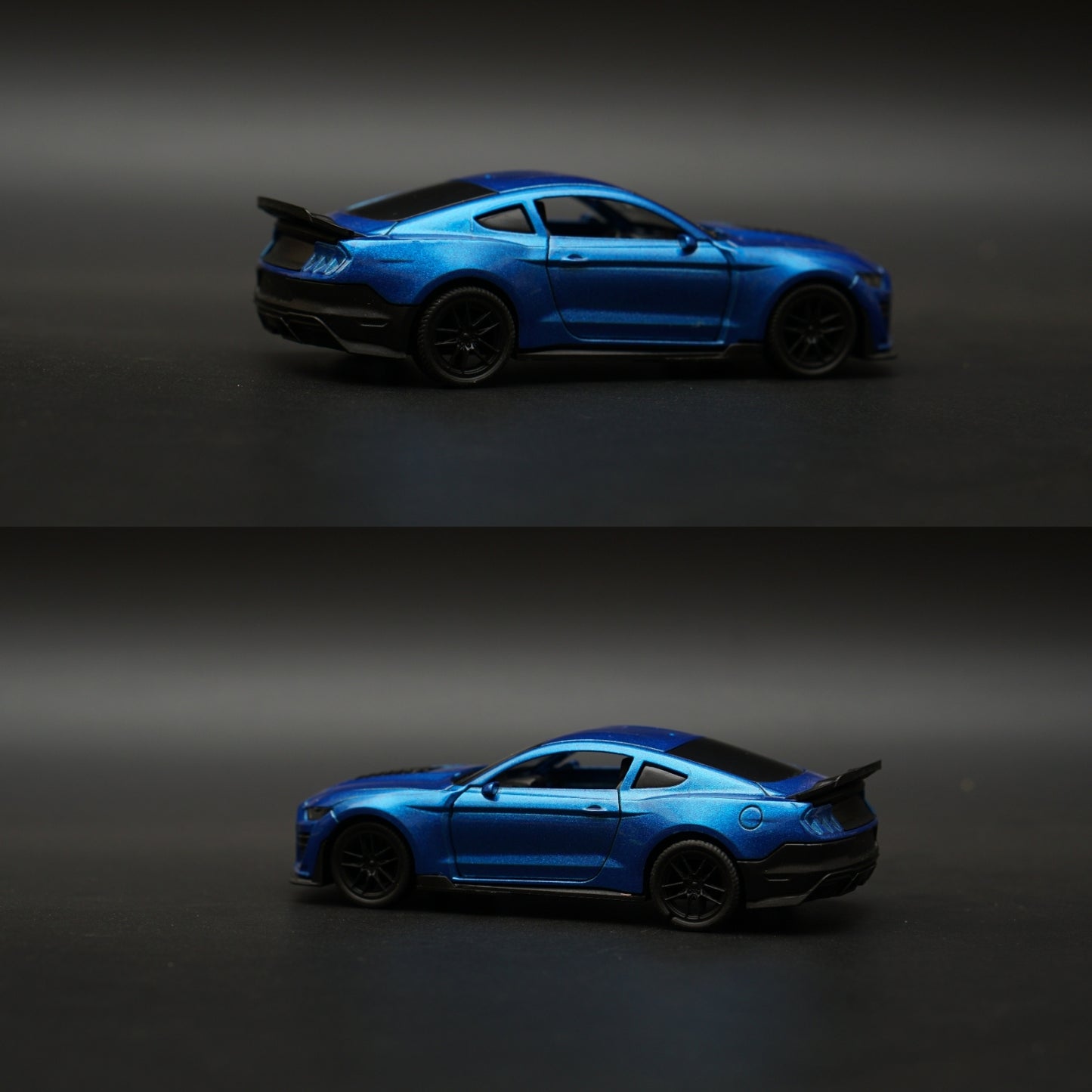 1:36 Mustang Blue Diecast -  Kunju Vandi  